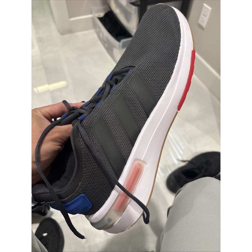Size 13 - Adidas Racer TR23 Carbon Royal Red